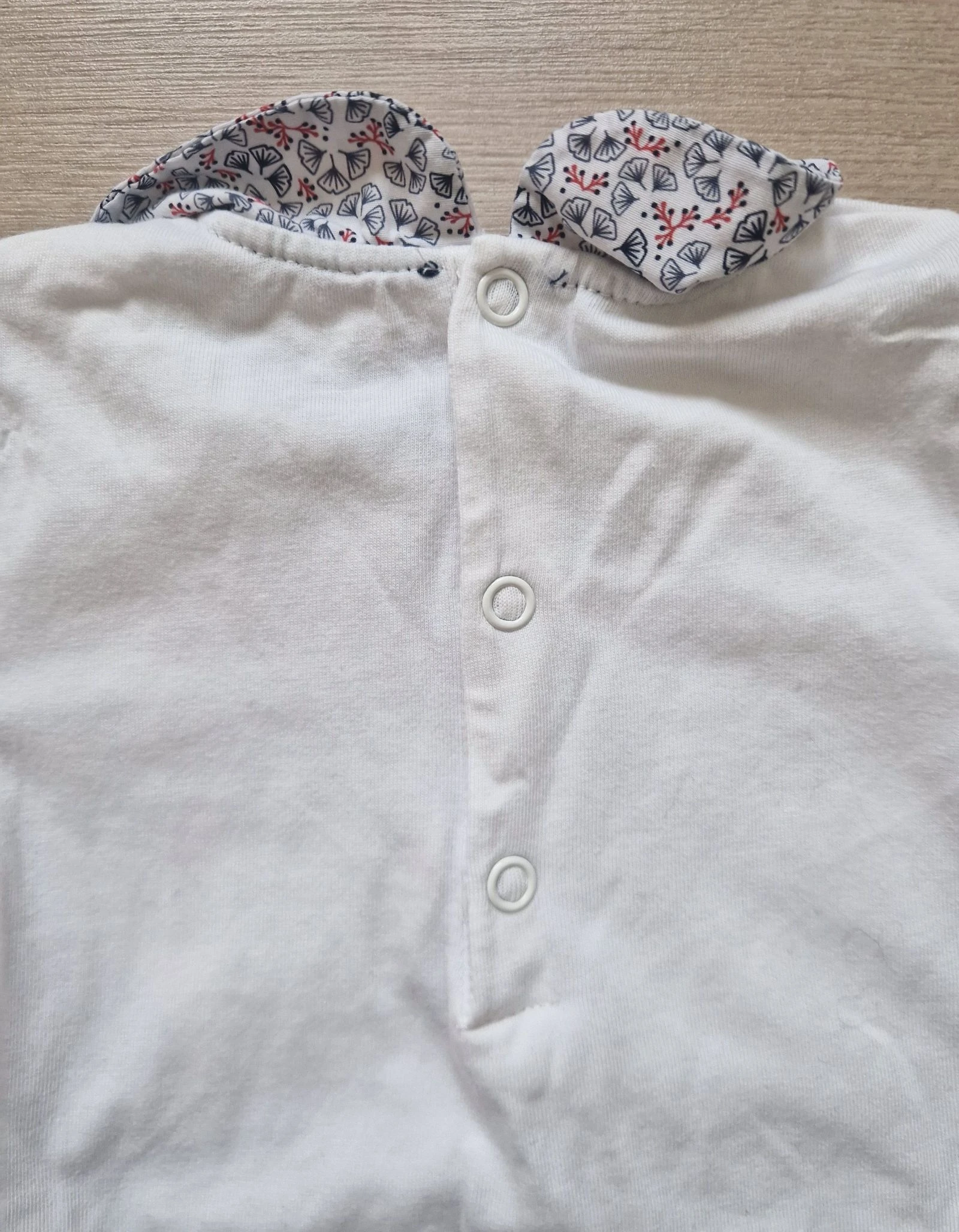🐨 Jumpsuit + babybody voor meisjes – Obaïbi – 12 maanden – zeer goede staat – photo 12
